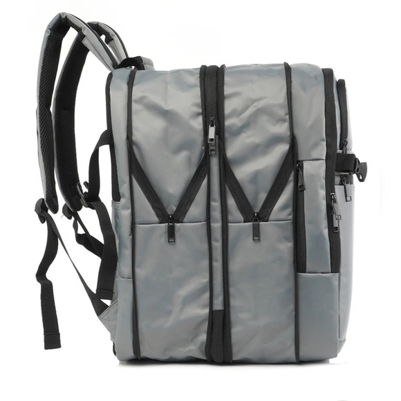 Duchamp London expandable, travel backpack, suitcase, Black, new main image 7